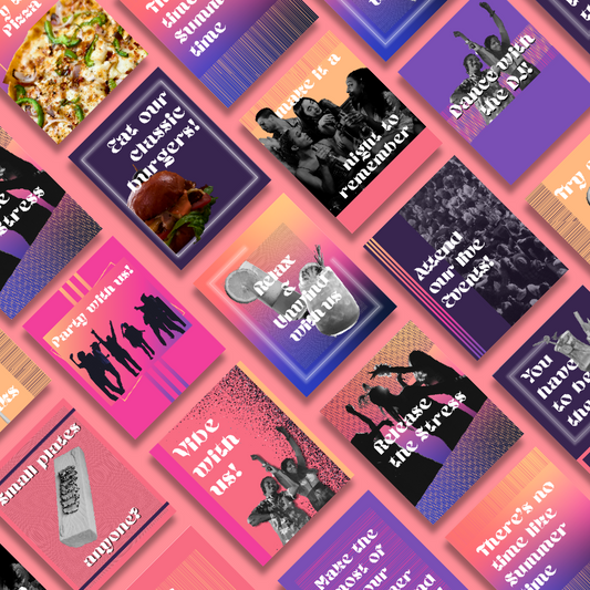 Canva Ready Spring/Summer Sunset IG Template